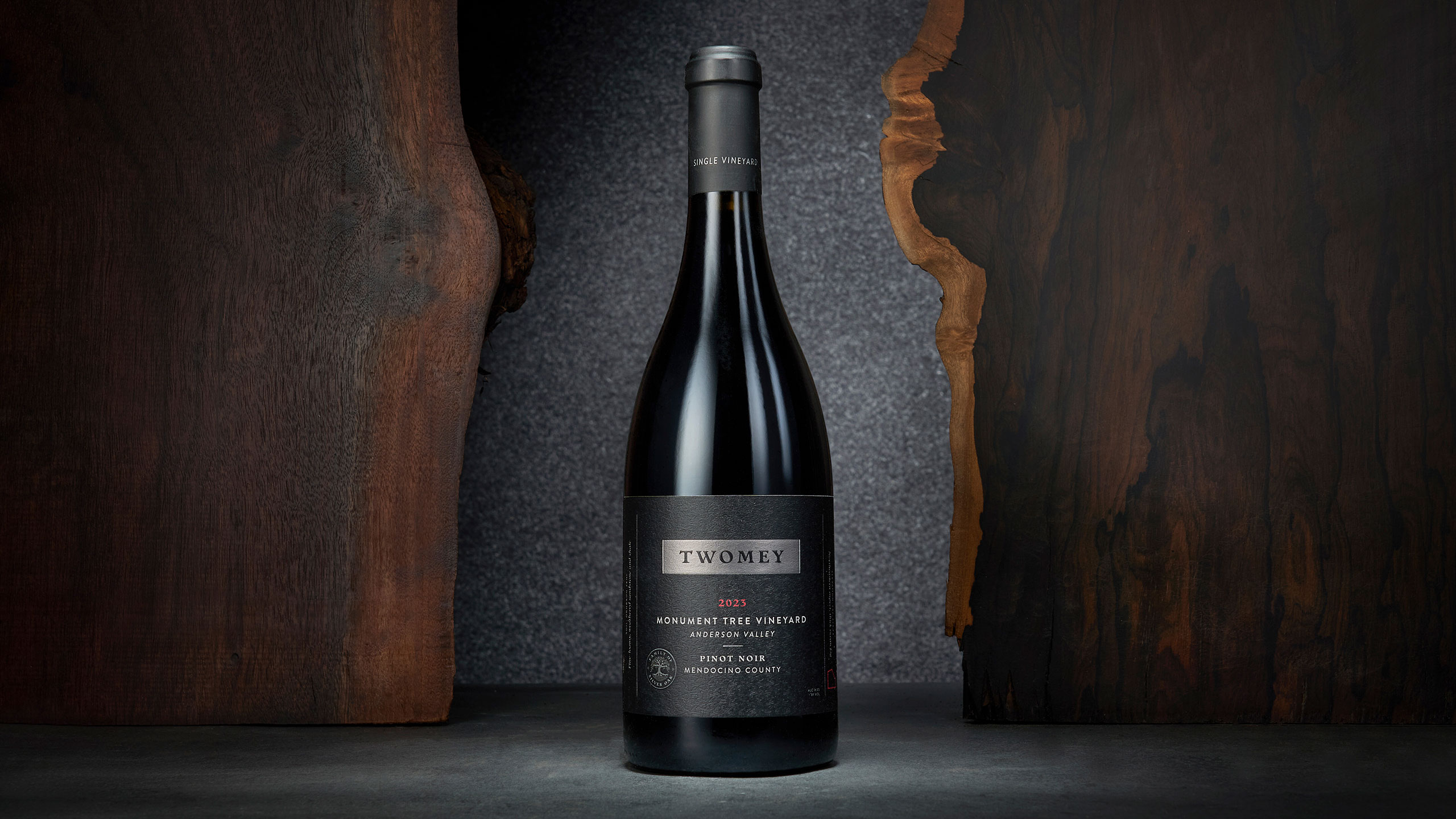 2023 Twomey Monument Tree Vineyard Pinot Noir wine bottle