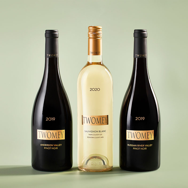 Twomey Pinot Noir and Sauvignon Blanc wines