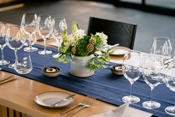 Wine dinner event